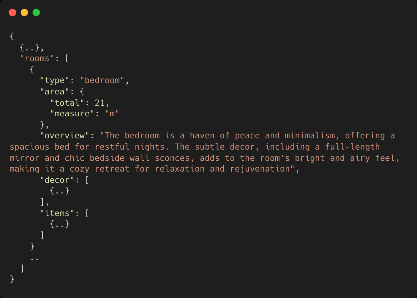 API template